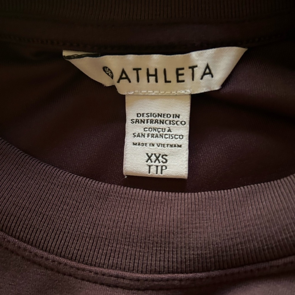 Athleta Seasoft Crewneck Sweatshirt - Size XXS - Picture 4 of 8